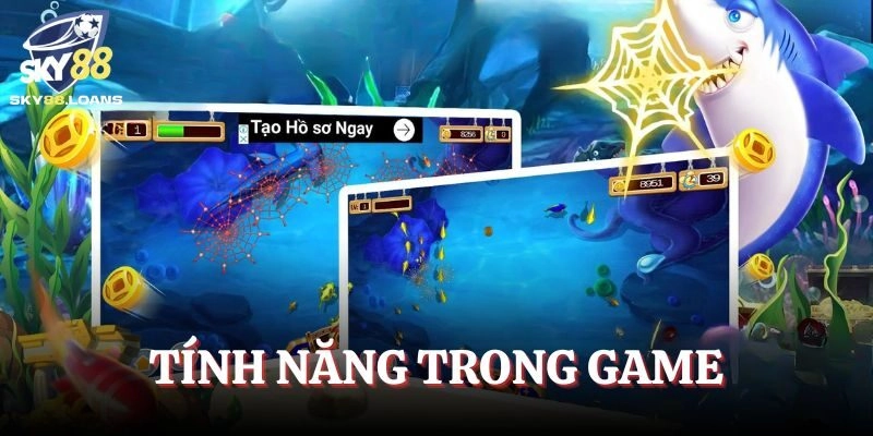 Tính năng trong game bắn cá Hải Vương 4